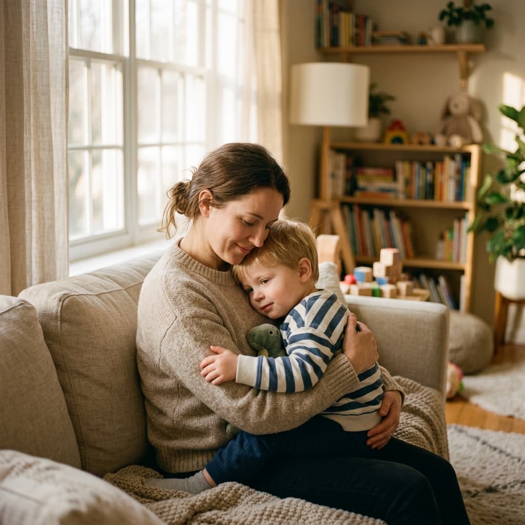 Conexão entre mãe e filho